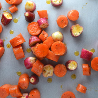 Roasted Radishes and Carrots Fridge to Fork