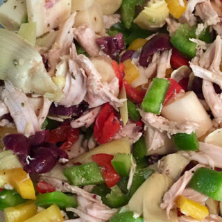 Greek Chicken Salad Fridge to Fork