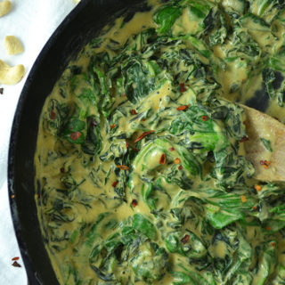 Dairy Free "Creamed" Kale - Fridge to Fork