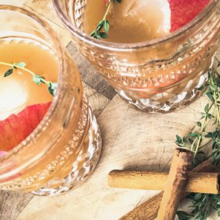 Spiced Apple and Whiskey Cocktail - Fridge to Fork