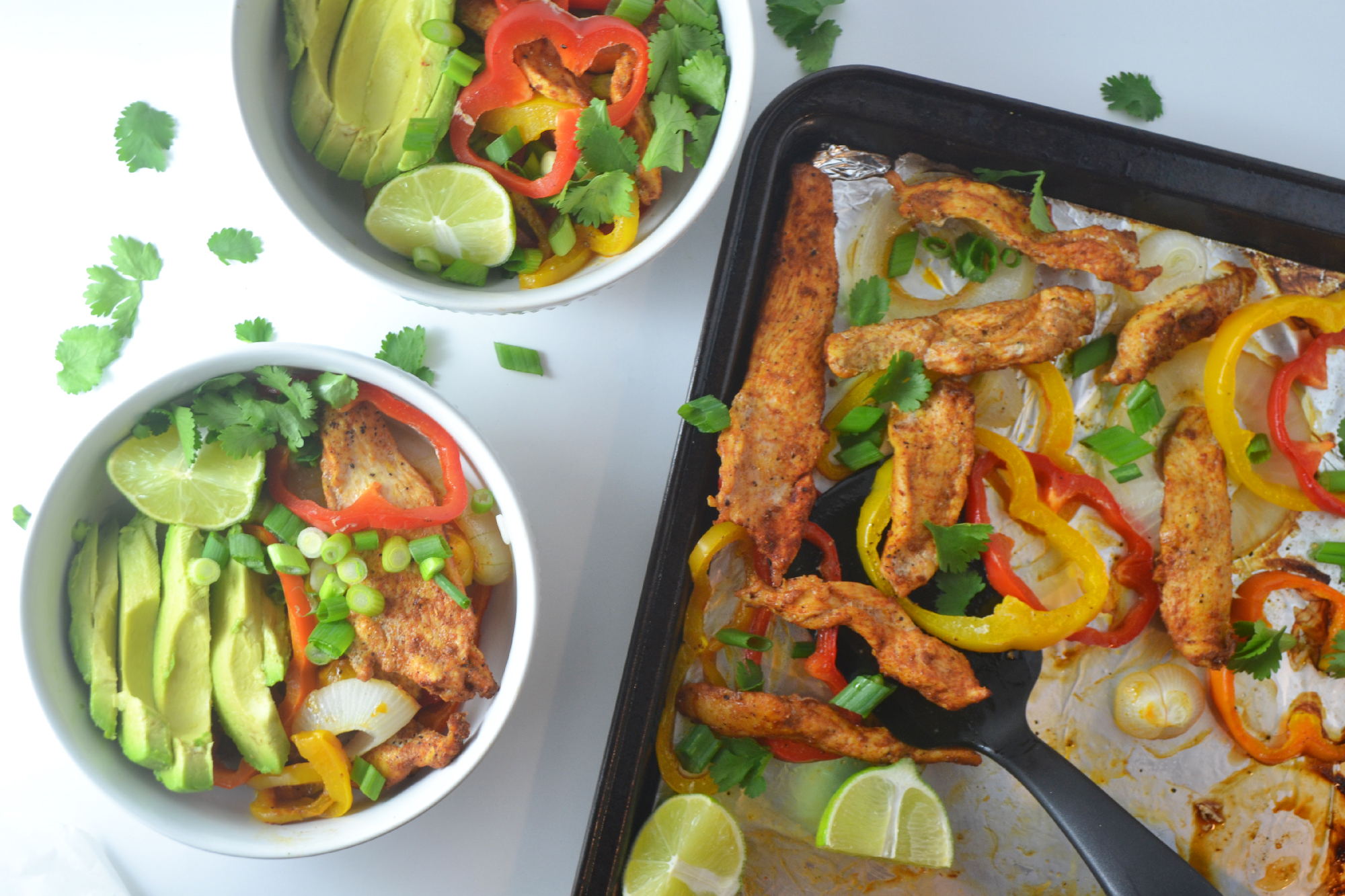 Chicken Fajita Meal Prep Bowls