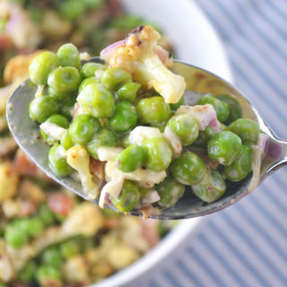 Cauliflower Spring Pea Salad - Fridge to Fork